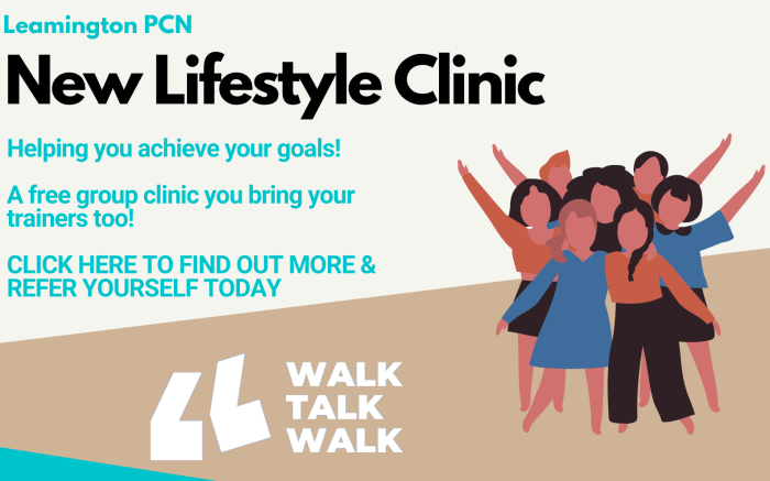 New Lifestyle Clinic Help you achieve your goals a free group clinic you bring your trainers too 
